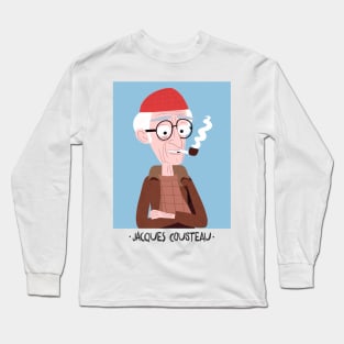 Jacques Cousteau Long Sleeve T-Shirt